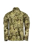 Kryptek Men’s Combat Field Shirt – Breathable Tactical Performance Shirt, Cotton Blend, Zippered Sleeve Pockets, Obskura Transitional - 2XL