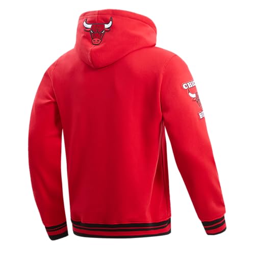 Image of Pro Standard Mens NBA Retro Classics Brushed Back French Terry Pull Over Hoodie