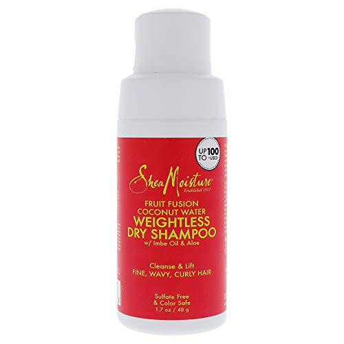 Shea Moisture Fruit Fusion Coconut Water Weightless Dry Shampoo for Unisex, 1.7 Ounce