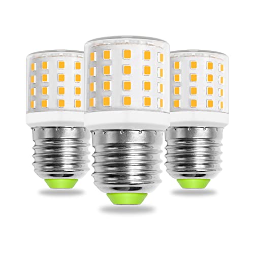 Edison Glühbirne E27 4W Energiesparlampe 600LM Ersatz 40W 50W Halogenlampe Kleine LED Klar Hell AC100-265V E27 Schraube Sockel Warmweiß-3000K Nicht Dimmbar für Dekorative Heimbeleuchtung,3er-Pack Cover