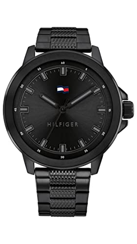 Tommy Hilfiger Black Dial Round Shaped Sport Men Watch_TH1792026W (B0CW1RXR71) Amazon Price History, Amazon Price Tracker