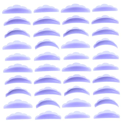 FRCOLOR 20 Pares De Remendo De Silicone Para Cílios Terno Verde Conjunto De Cílios Ferramenta Para C