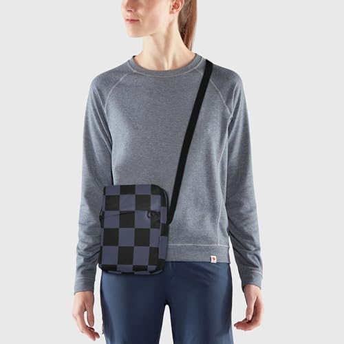 MCHIVER Small Messenger Bag Navy Blue Checkerboard Plaid Crossbody Bag for Men Women Fanny Packs Purse for Phone Passport2