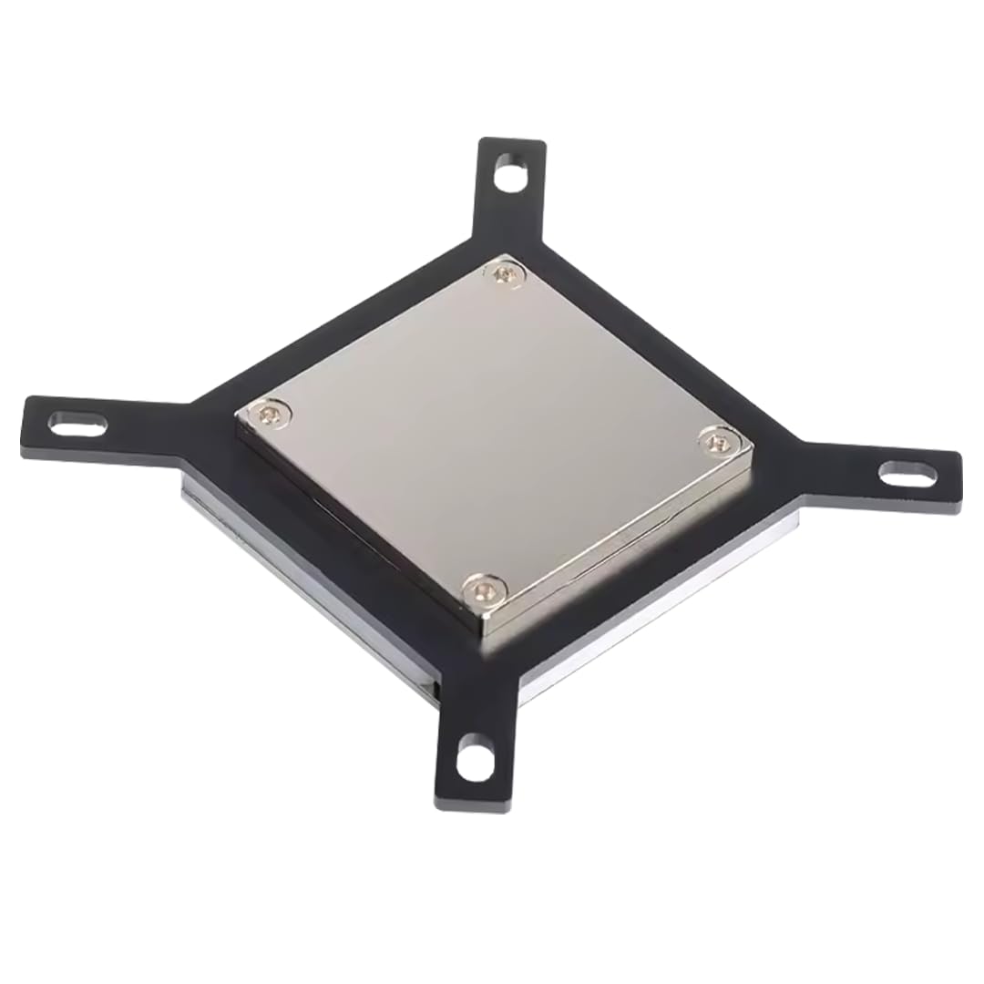 Dracaena.io CPU Water Block LGA1700/1200/115X, top in metallo, nero, 5V