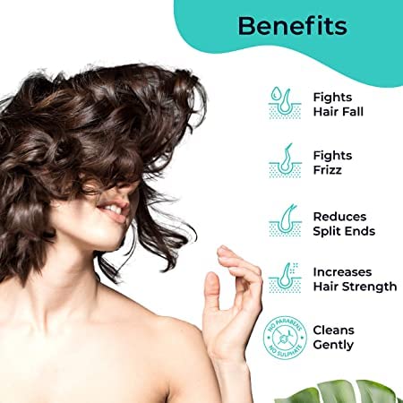 Image of Pilgrim Smooth & Silky Hair Nourishment Combo Kit | 99% Pure Aloe Vera Gel 200ml | Mild Sulphate free Shampoo 200ml | Frizz-Free Hair Care Combo | Hair Care Kit for Men and Women