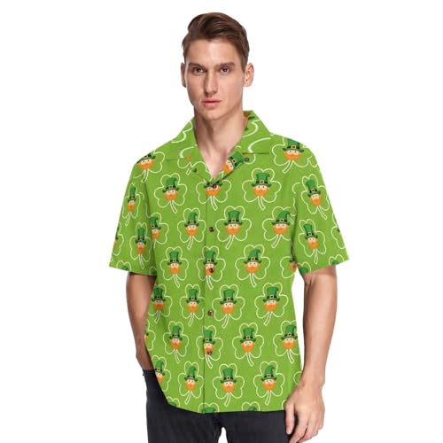 Chemise hawaïenne manches courtes homme vêtement de sport respirant taille S