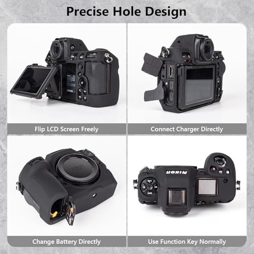 MUZIRI KINOKOO Silicone Case Compatible for Nikon Z8 Digital Camera - Image 4