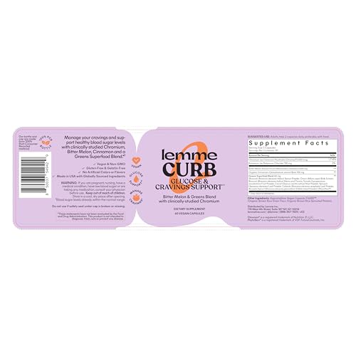 image for Lemme Curb - Cravings, Improve Carb Metabolism, Weight Management Supp