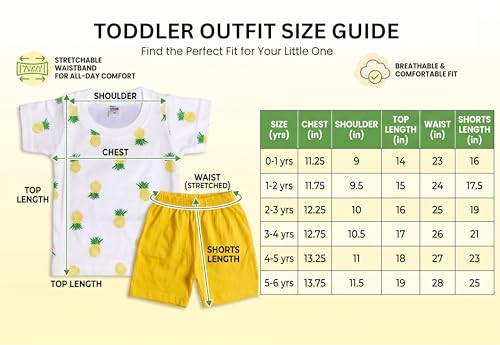 Image of Krishn Creations Kids Clothes for Boys | Cotton Printed Half Sleeve T-shirt and Shorts Baby Boy Dress | Casual Wear Kids Clothes