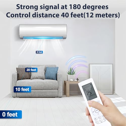 Télécommande Midea RG10B(D) BGEF de remplacement pour climatisation en panne - 6