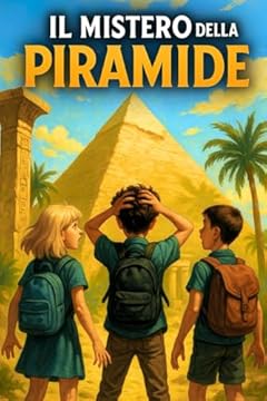 IL MISTERO DELLA PIRAMIDE: Un libro d’avventura per ragazzi ambientato in Egitto che insegna il valore del coraggio e dell'amicizia | Lettura consigliata per bambini di 8 - 12 anni
