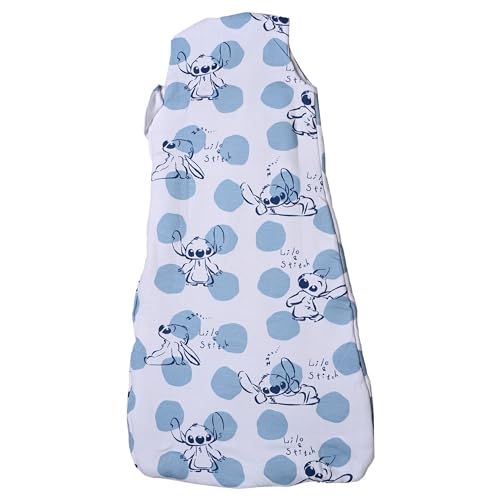 Image of Little Peaches Pure Cotton Baby Sleeping Sack Bag, Baby Sleeping Pod, Inverted Zipper, Snap Buttons, Inner Padding Filling