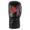 adidas-Boxing-Gloves-Speed-50-Boxing-Kickboxing-Boxing-Gloves-WomenBoxing-Gloves-for-Men-Boxing-Equipment adidas Boxing Gloves - Speed 50 - Gloves for Boxing & Kickboxing - Boxing Gloves Women -Boxing Gloves for Men - Boxing Equipment - Sparring Gloves (Black/RED, 14 oz)