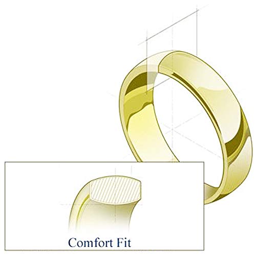Wellingsale 14k Solid Gold Wedding Bands3