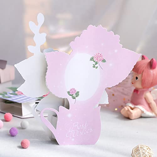 Yaartz 3D Pop Up Card Greeting Card With Envelope-All Occasion Card-Hydrangea #TOP3