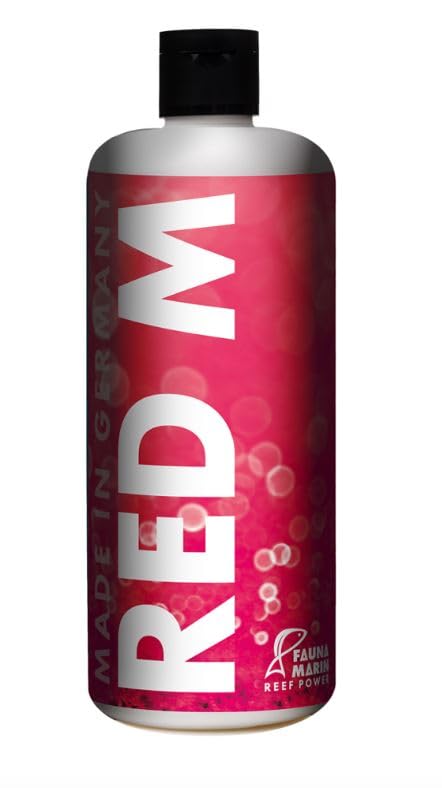 Fauna Marin Red M 500 ml, tonico speciale liquido per promuovere l'equilibrio biologico nell'acquario marino