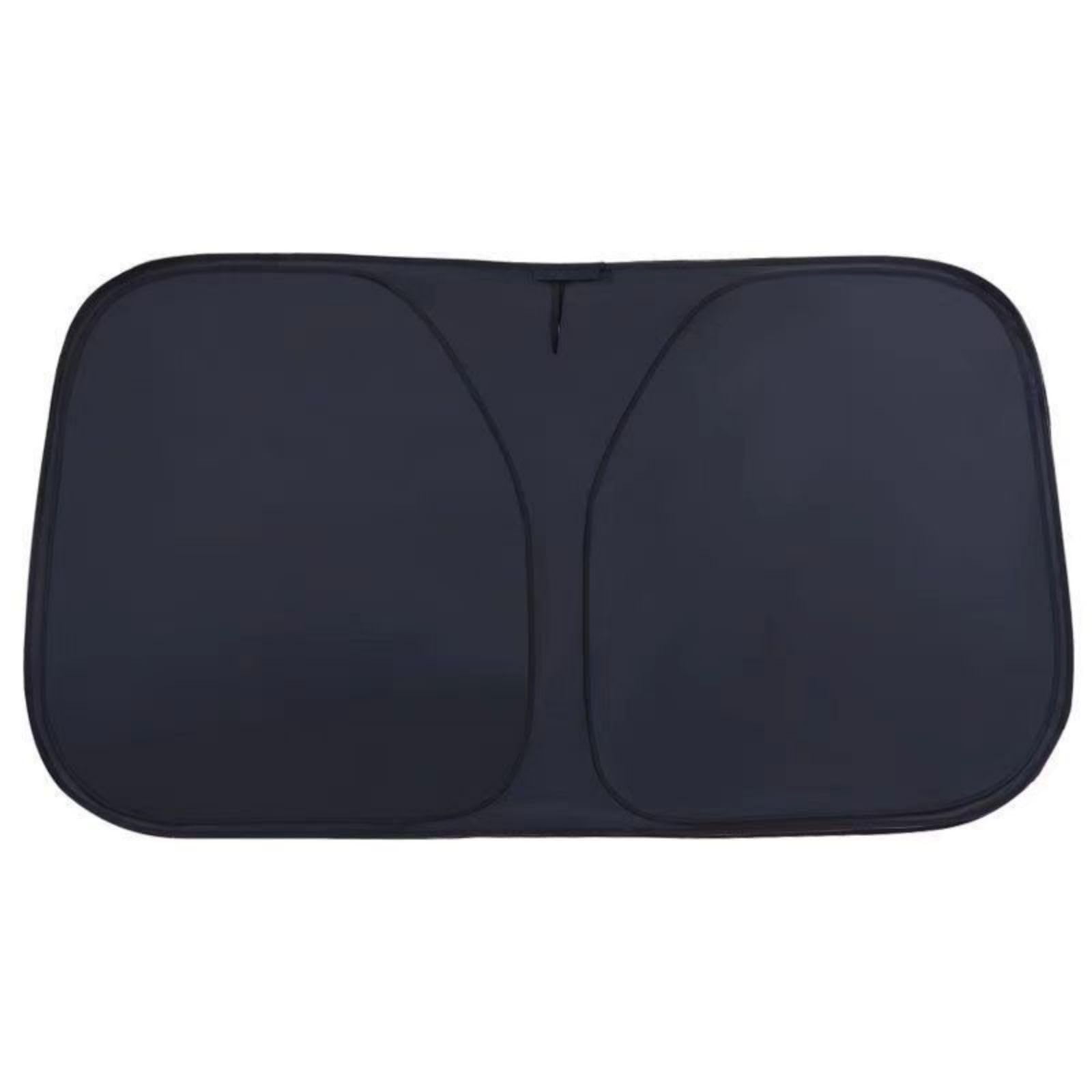 Parasol Coche Delantero para Land Rover Range Rover Velar 2017-2019 Accesorios, Parasol para Parabrisas de Coche, Parasol portátil para Ventana Delantera de Coche,Black