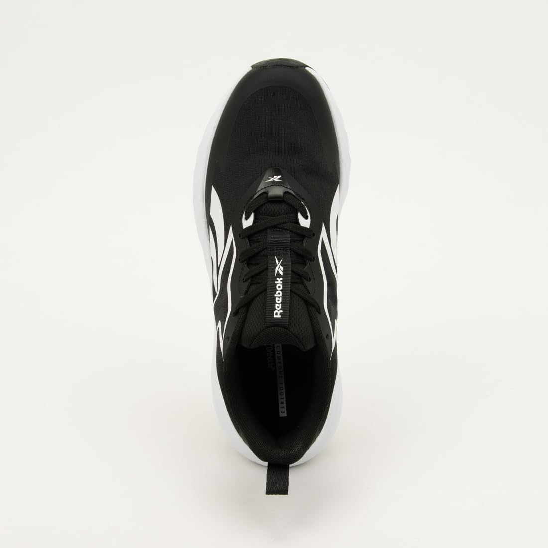Reebok Zapatillas Deportivas para Hombre, Color Negro, Blanco y Blanco, Talla 43 EU