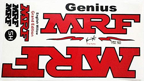 MRF Genius Cricket Bat Sticker Virat Kohli Grand Edition