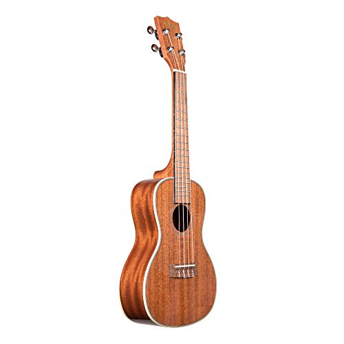 Kala KA-CG Acajou – Ukulele Concert – finition brillante (+ housse) - Les Beatles, Paul McCartney, John Lennon, RIngo Starr, George Harrison Kala KA-CG Acajou - Ukulele Concert - finition brillante (+ housse) – Image 5