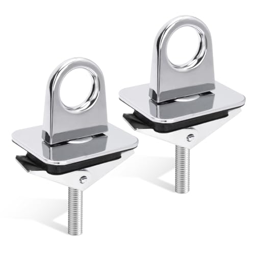 05649/5648 Universal Stake Pocket Anchor Points for Pickup Trucks 2-Pack Chrome Plated