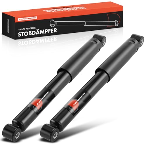 Image of Frankberg 2x Shock Absorber Strut Rear Left Right 623mm Gas pressure Compatible with X3 E83 2.0L-3.0L 2003-2011 Replace# 33503413789, 33500363604