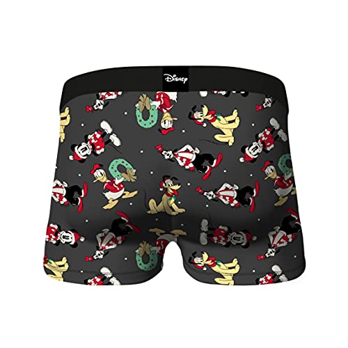 Crazyboxer Men’s Disney Mickey And Friends Pack Of 3 Breathable Soft Micro-Stretch Boxer Briefs #TOP7