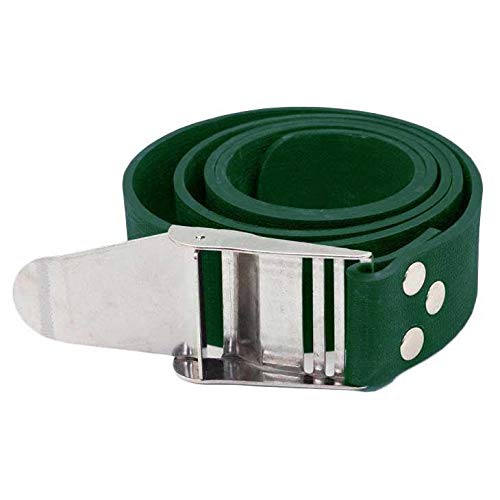 TECNOMAR Wb-04A-Ve - Cinturón Goma Hebilla INOX Talla: