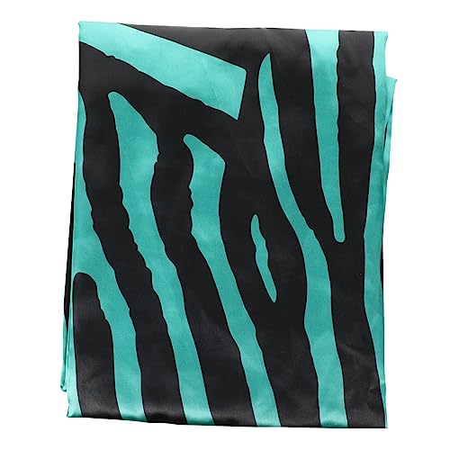PATKAW paño de capa champú para teñir el cabello champú para hombres bata de peluquería a rayas Tijeras manto de tela para el cabello delantal para peinar el cabello Satín Green