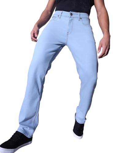 Image of Hubberholme Men Black Cotton Fabric Relaxed Fit Mid-Rise Stretchable Jeans