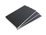 Unbranded Pocket Notebook, Black (3-pack of Notebooks)