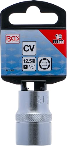 BGS 2919 | Socket, Hexagon | 12.5 mm (1/2") Drive | 19 mm 4 BGS 2919 | Socket, Hexagon | 12.5 mm (1/2") Drive | 19 mm - Image 4