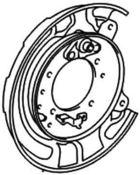 Toyota Genuine Parts - Plate Sub-Assy, Park (46504-42021)