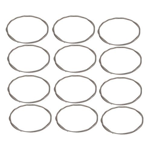 Ruilogod 12pcs 2mm Diameter 1 Meter Long Lighting Light Suspension Cable Hanging Chain (id: f97 6d5 3d3 e8e c36