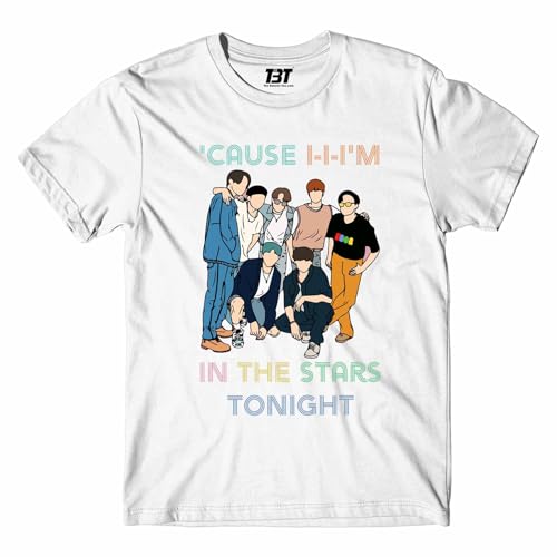 FANVERSE Camiseta Dynamite, blanco, S