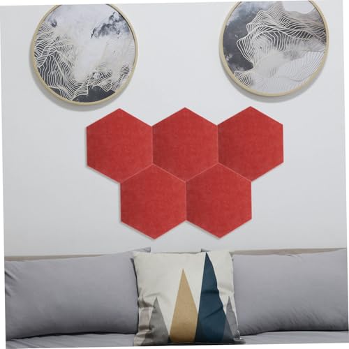 Tableau mural feutre hexagonal Mipcase de 12 pièces pour affichage et déco