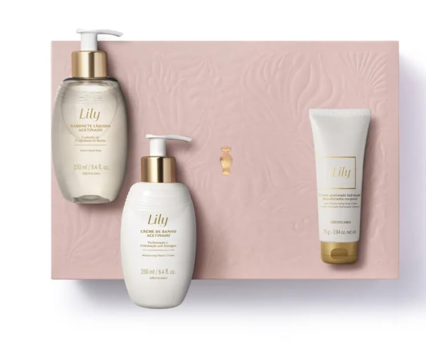 Kit Presente Lily Cuidados (3 itens)