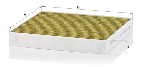 Filtro de cabina biofuncional FP 23 024 con protección activa FreciousPlus 3
