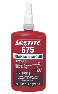 Loctite 675 General Purpose Retaining Compound, 250 mL Bottle, Green