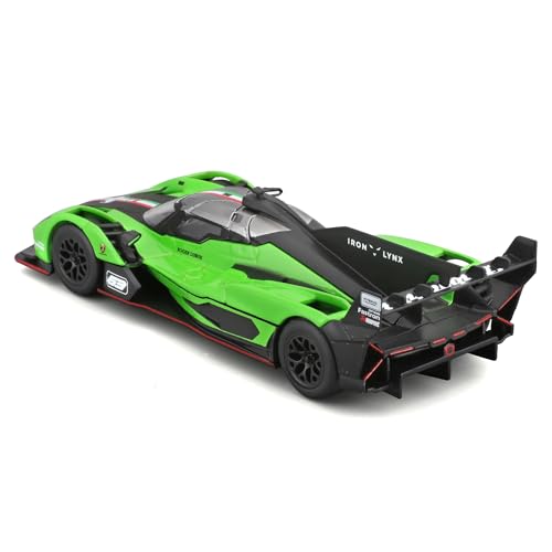 Bburago Lamborghini SC63 LMH #63 Racing 1/43 miniatura 3