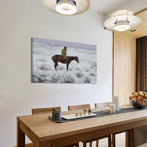 Affiche d'art Frederic Remington pour habiller un mur vide