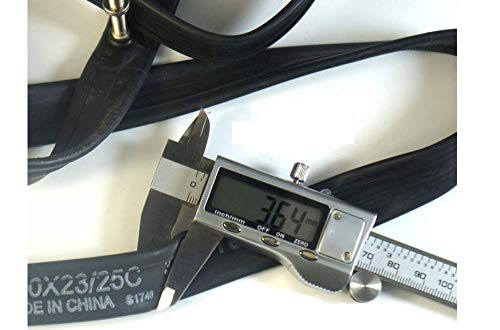 Cámaras de bicicleta 700x23 evitan pérdidas de aire con válvula Presta de 48mm 4