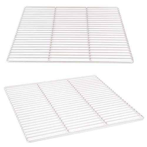 Grillrost 42 x 42 cm aus Edelstahl rostfrei und elektropoliert