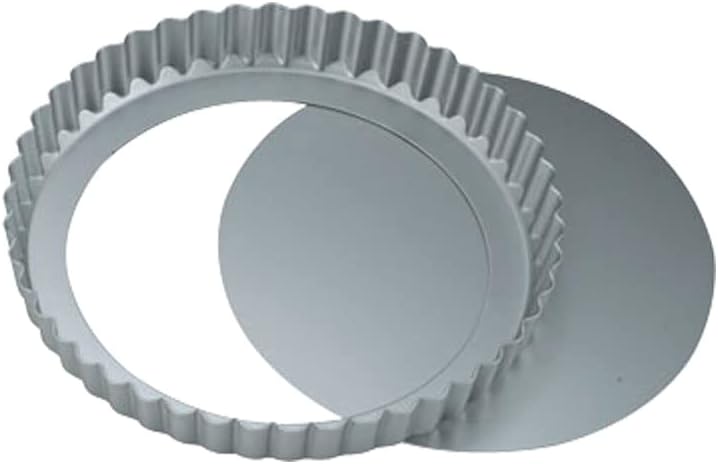 Endoshoji TKG Anodized Tart Mold, Lightweight, Heat Transfer Aluminum, Bottom Removal, Material: Aluminum, Inner Diameter: 3.0 inches (77 mm), Depth 0.9 inches (22 mm), Bottom Inner Diameter: 2.2