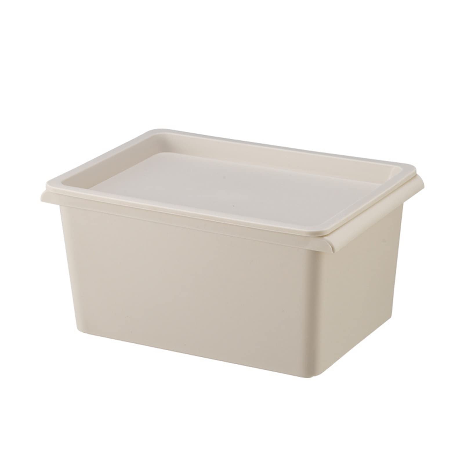Boîte de rangement en plastique avec couvercle maquillage sous-vêtements jouet