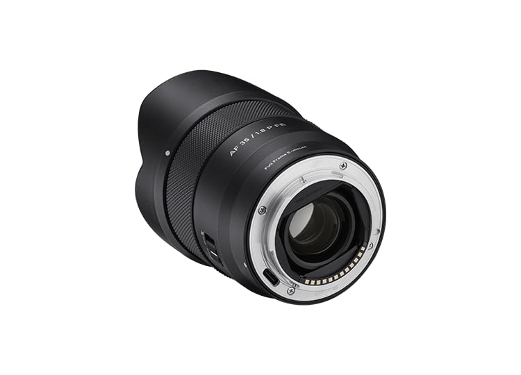 Image of Samyang Auto Focus AF 35mm F1.8 P Prima Series Compact Full Frame Wide Angle and Prime Lenses for Both Photography and Video Creation Lens for Sony E Mount, Black