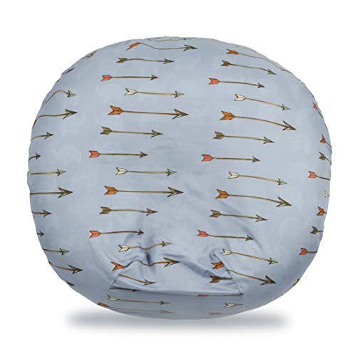 Cozybiub Premium Infant Lounger Cover,Dart Design Water Resistant Washable Removable Cover for Newborn Lounger,Soft & Washable, Fits Bobby Infant Lounger Pillow(Not Included)