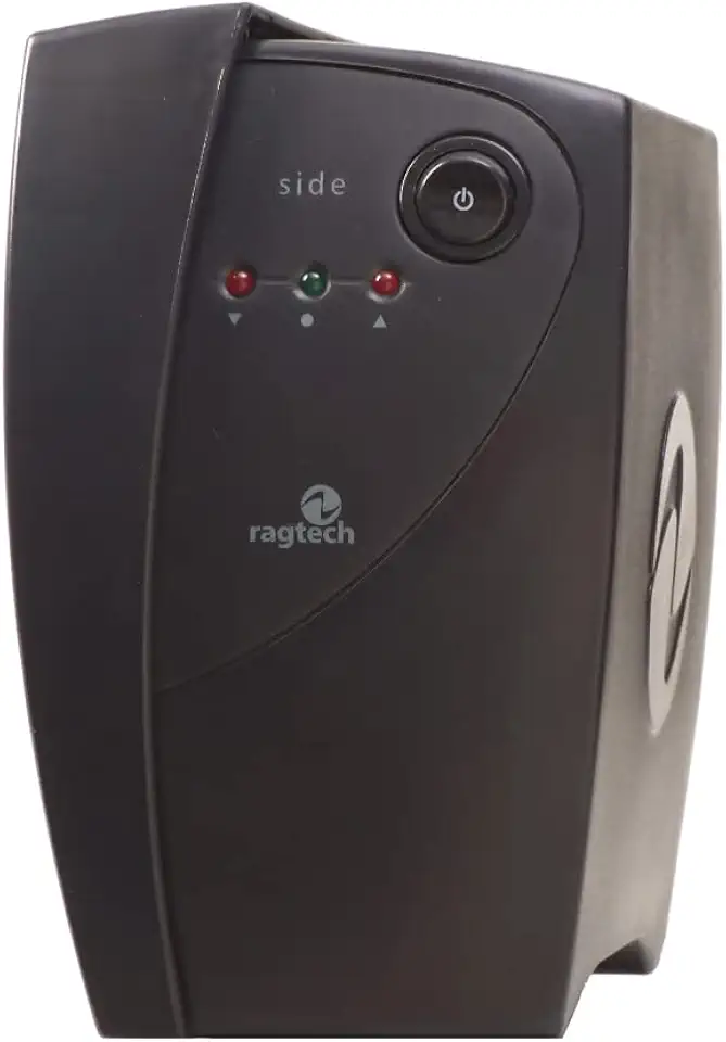 RAGTECH – Estabilizador Side Laser SDL 1.000 (Para impressoras a laser) – 1.000VA/1.000W – Bivolt – 5 tomadas – Modelo 5379