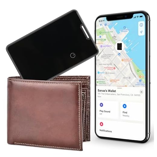 Κάρτα εύρεσης πορτοφολιού LOSHALL, επαναφορτιζόμενη ασύρματη λεπτή συσκευή εντοπισμού αντικειμένων Bluetooth για τσάντες και αποσκευές, συμβατή με την εφαρμογή Apple Find My Wallet