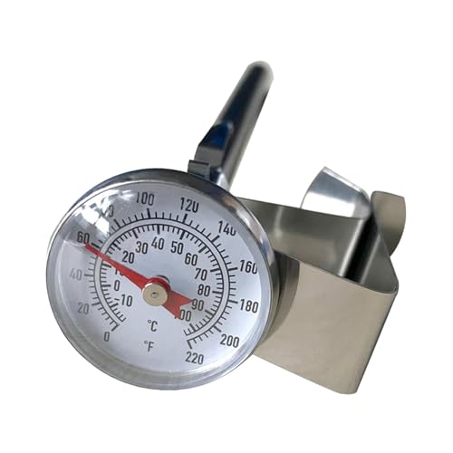 ?????? Milk Thermometer Food Thermometer Espresso Machine Accessories Pot Thermometer 1 inch Dial Thermometer for Tea Frothing Milk